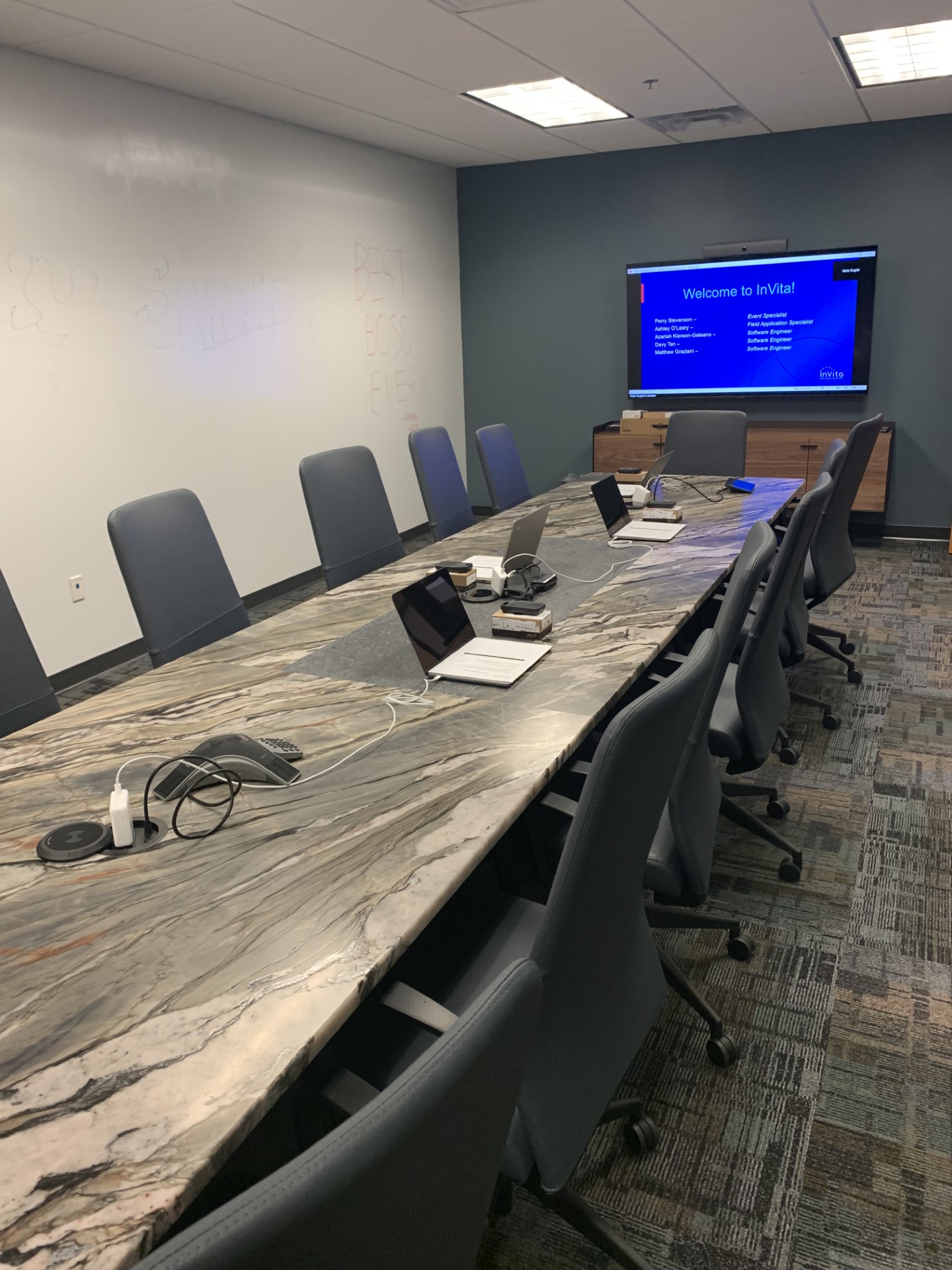 Conference room technology and collaboration environment